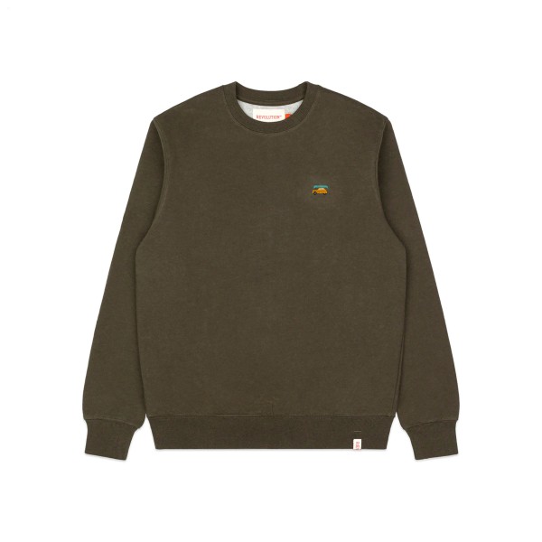 Revolution  Crewneck - Trui, bruin