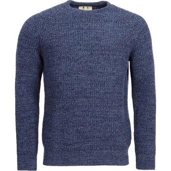 Barbour Sweater  Trui Lamswol Knitted Navy