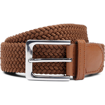 Suitable Riem  Geweven Riem Taupe Cognac