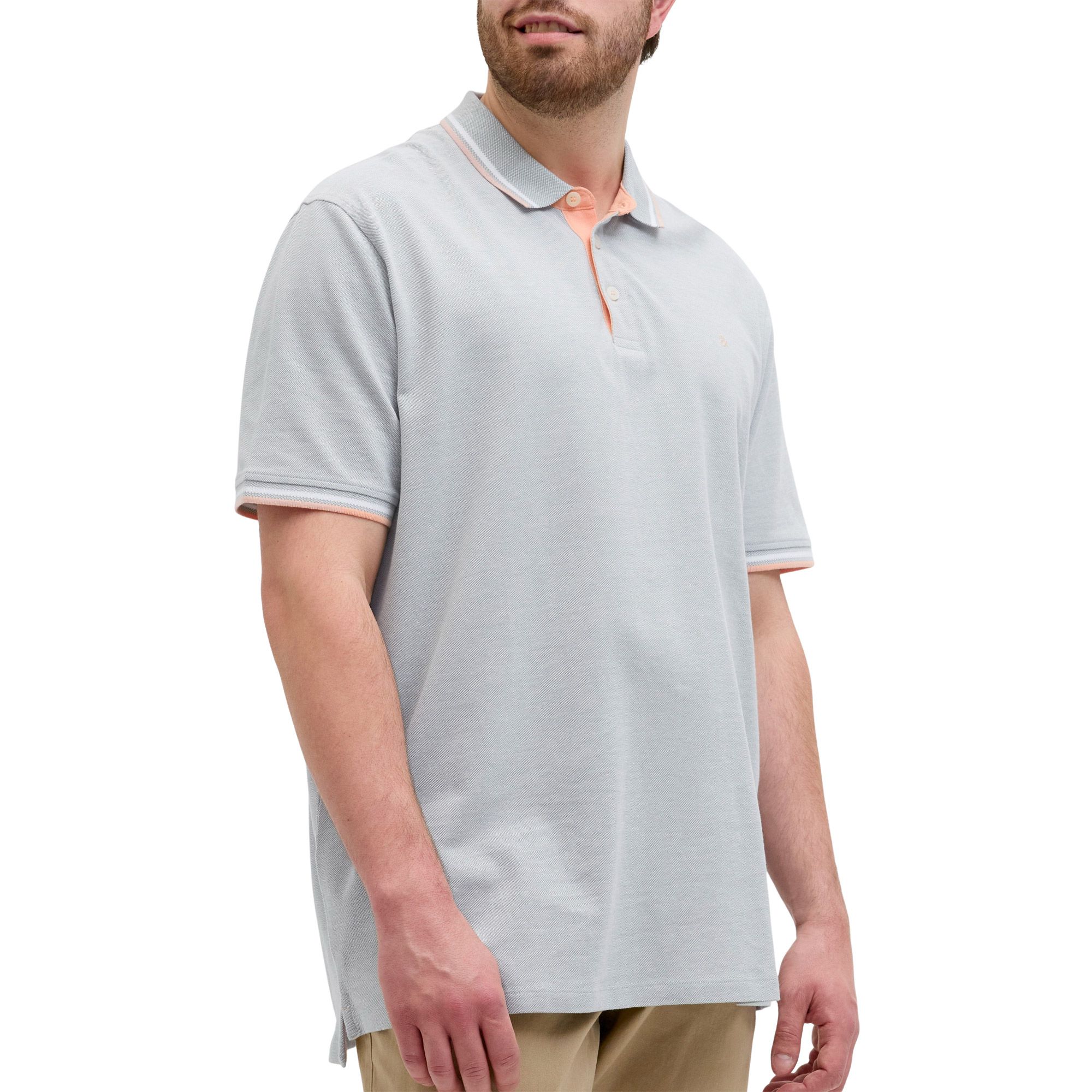 Jack & Jones PlusSize Poloshirt JJEPAULOS POLO SS NOOS PLS