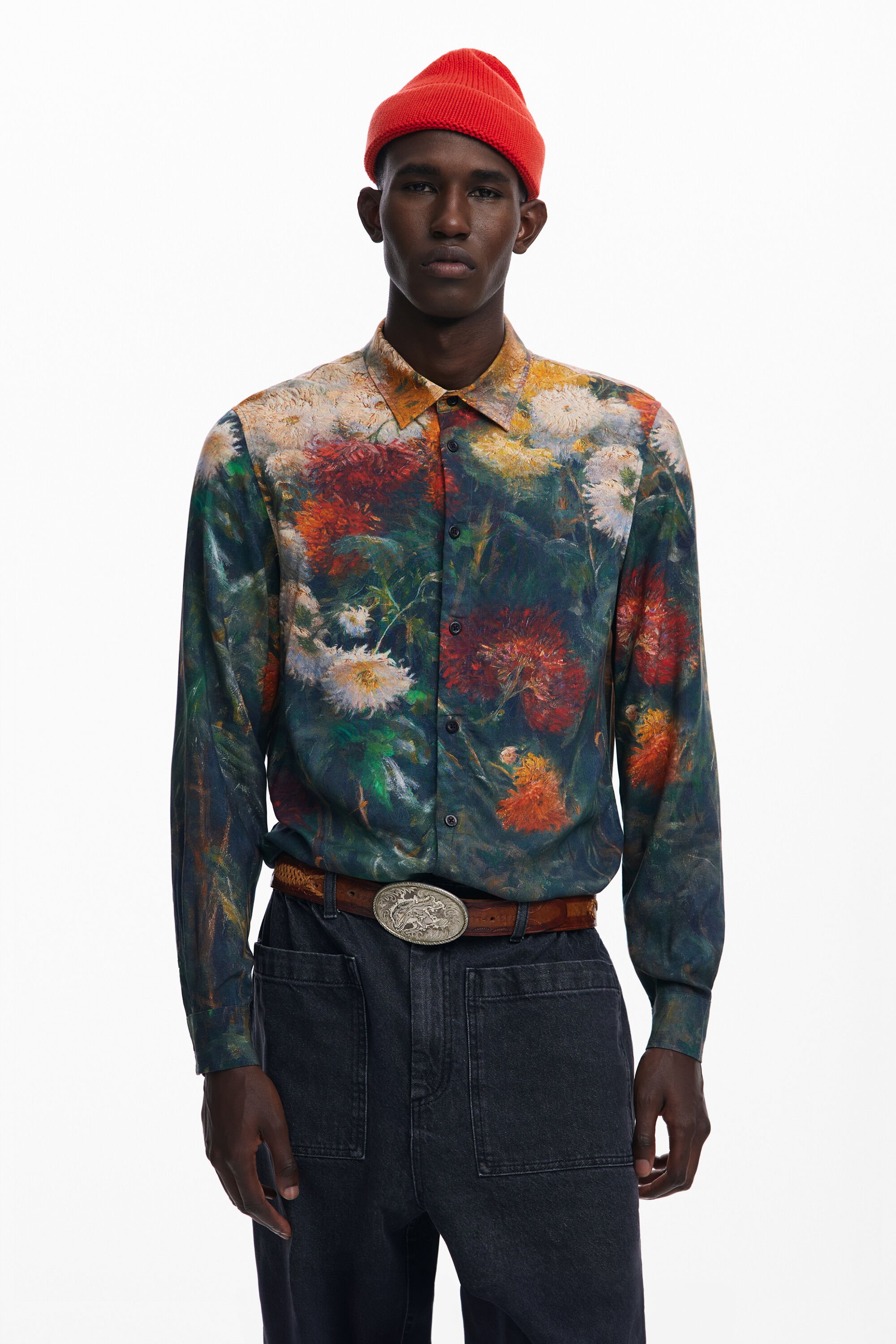 Desigual Landschap overhemd - RED
