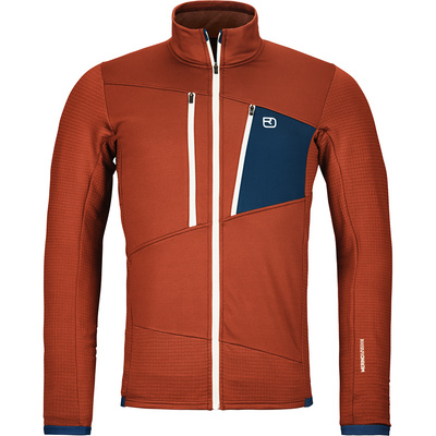 Ortovox Heren Fleece Grid Vest