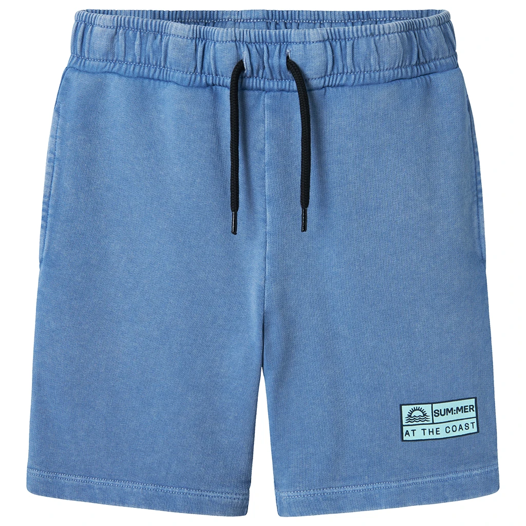 Name It-collectie Korte sweat broek Fandel (star sapphire)