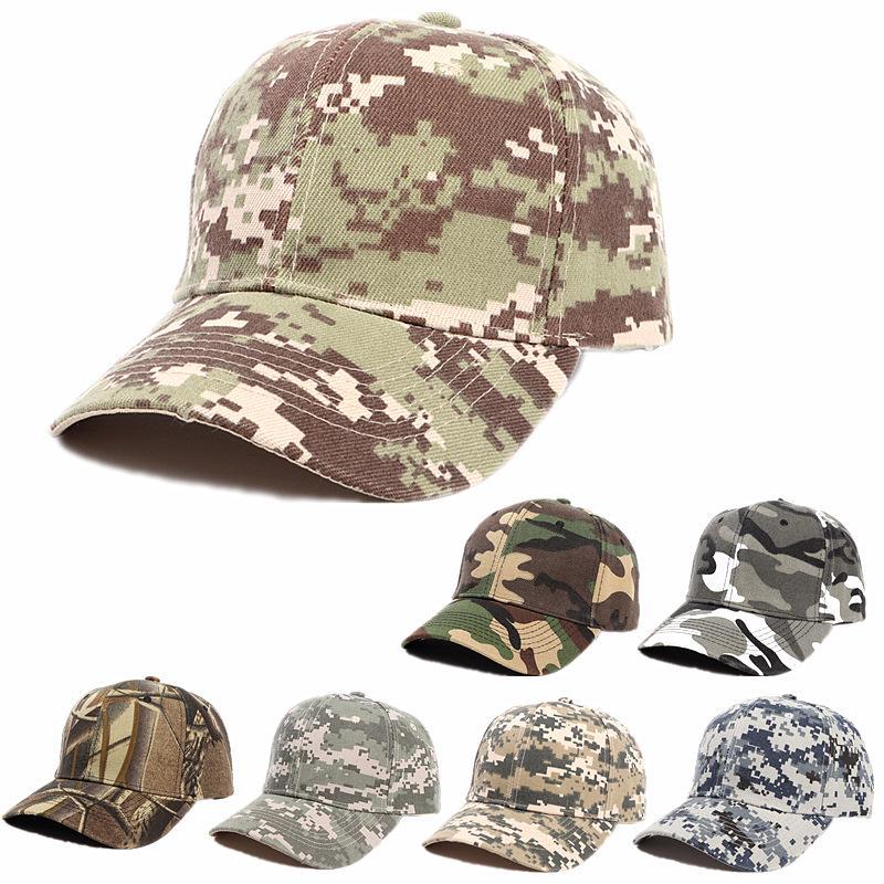 AI Supermarket High-Quality Camouflage Baseball Cap - All-Season Outdoor Sports Sun Hat with Curved Brim