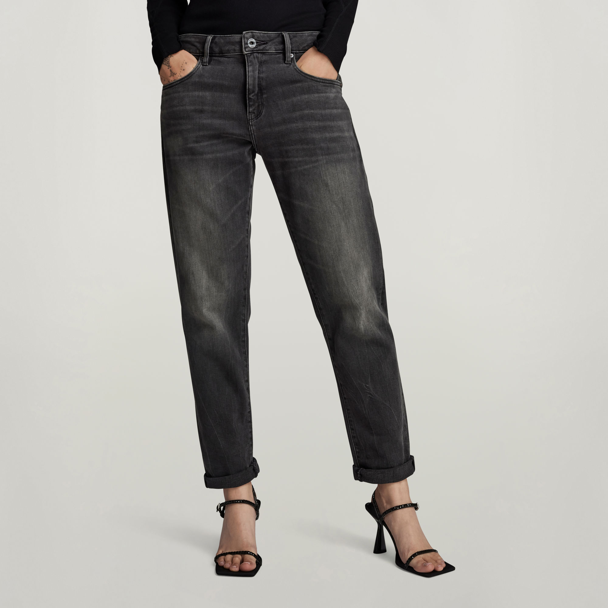 G-Star RAW Kate Boyfriend Jeans - Zwart - Dames