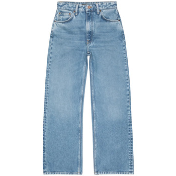 Nudie Jeans  Jeans Loose femme Clean Eileen Desert Light Blue