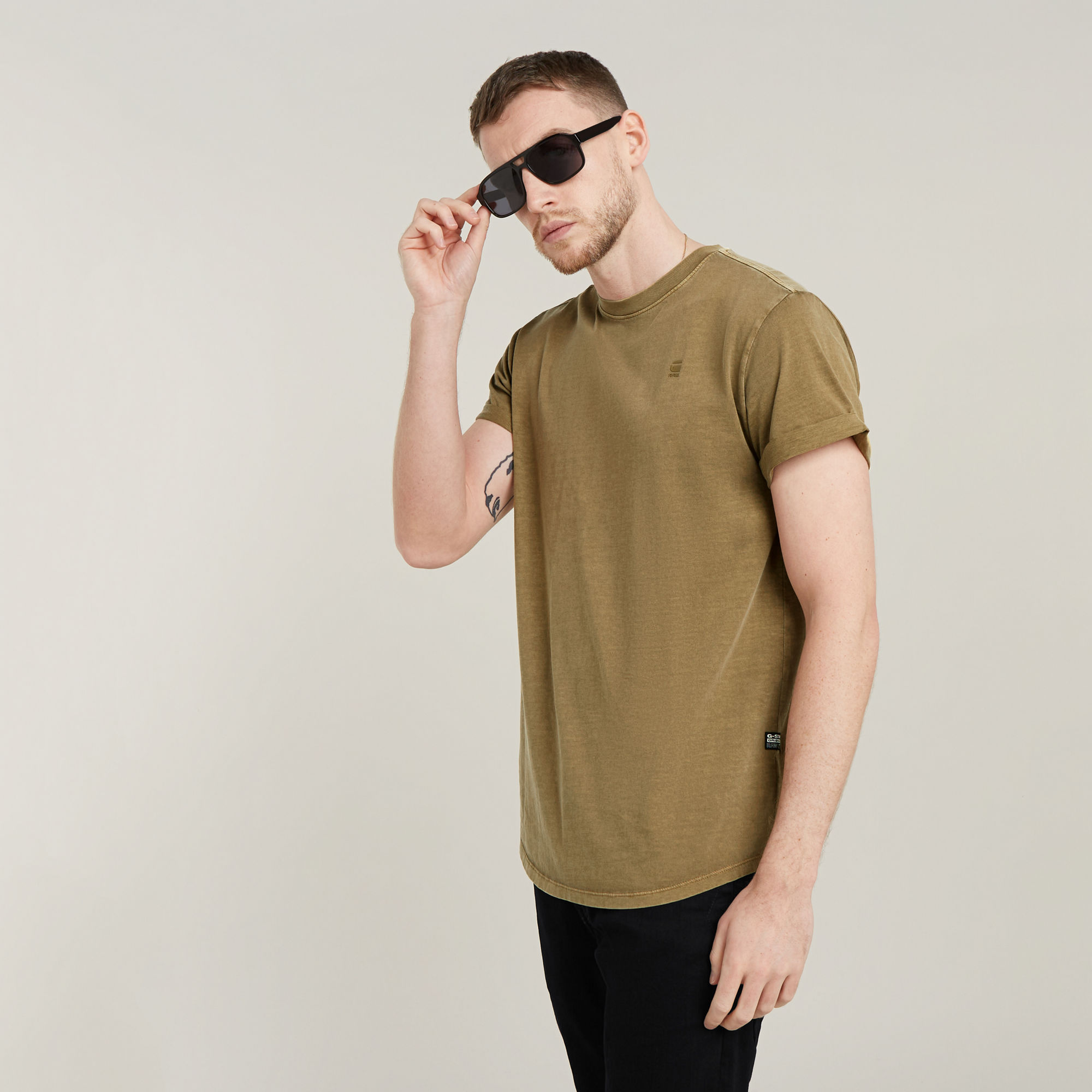 G-Star RAW Lash T-Shirt - Bruin - Heren