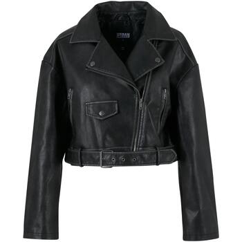 Urban Classics Leren Jas  Veste en cuir femme Vintage