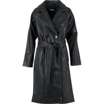 Urban Classics Leren Jas  Veste en cuir femme Trenchcoat