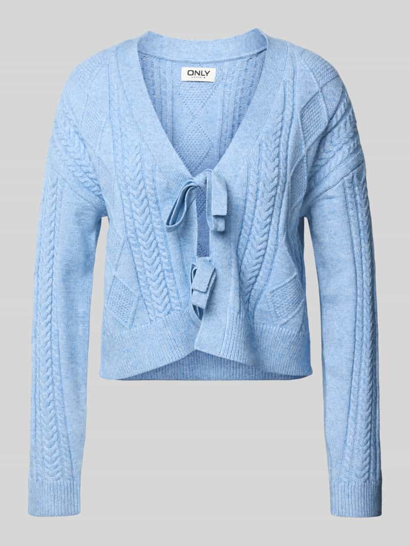Only Vest ONLFIA LS STRING CARDIGAN KNT NCA