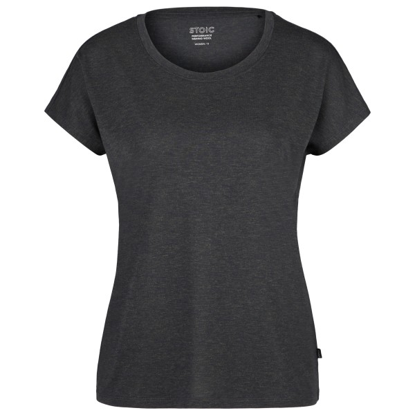 Stoic  Women's PerformanceMerino BorgholmSt. T-Shirt - Merinoshirt, zwart/grijs