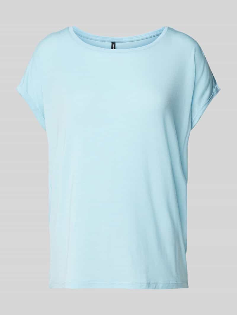 Vero Moda Shirt met ronde hals VMAVA PLAIN SS TOP GAJRS NOOS