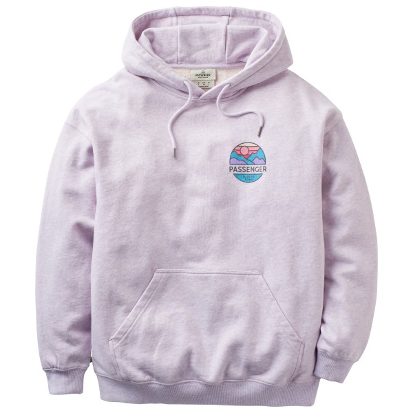 Passenger  Women's Laidback Organic Hoodie - Hoodie, purper