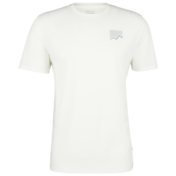 Stoic  PerformanceMerino BorgholmSt. Print T-Shirt - Merinoshirt, wit