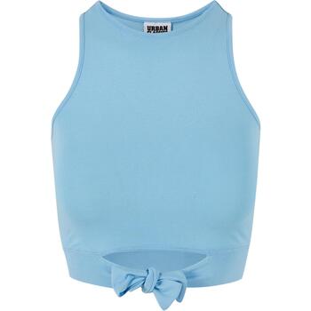 Urban Classics Top  Débardeur crop à nœud femme