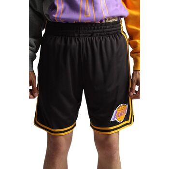 Mitchell And Ness Korte Broek  Short en maille logo Los Angeles Lakers