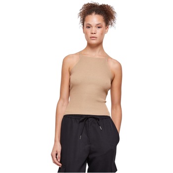 Urban Classics Top  Débardeur à dos croisé tricoté femme Rib
