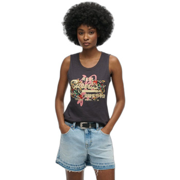 Superdry Top  Débardeur femme Vintage Logo Tokyo