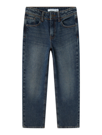 Name it zomer jeans broek jongens - donker blauw - NkmRyan - straight fit