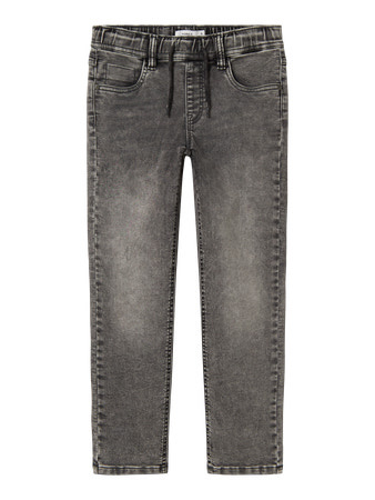 Name it zomer jeans broek jongens - medium grijs - slim fit - NkmRyan