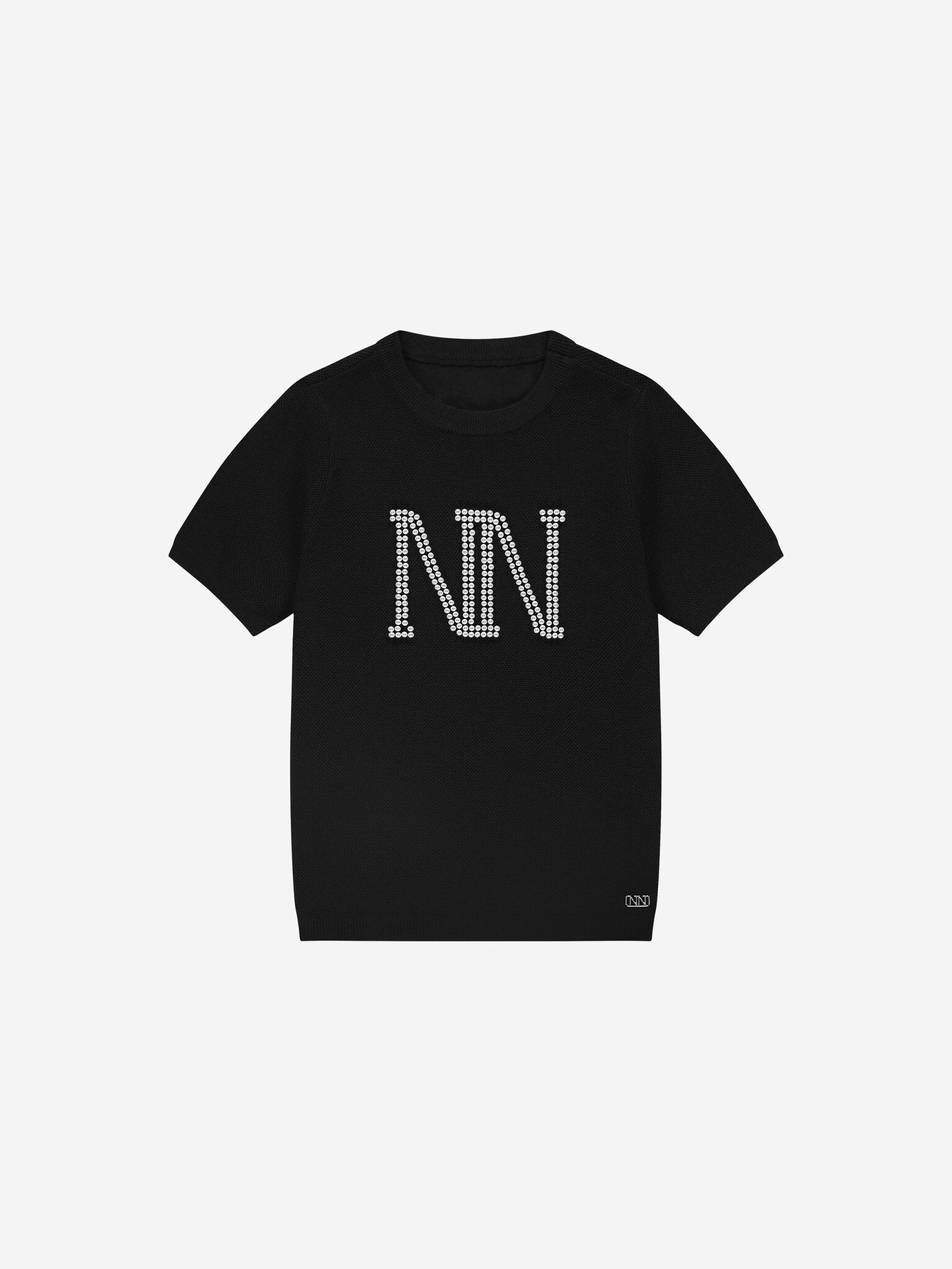 Nik&Nik zomer top meisjes - zwart - Perla