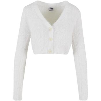 Urban Classics Vest  Cardigan crop à plume femme