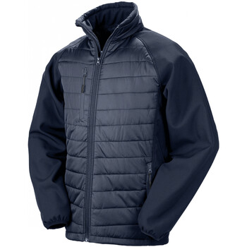 Result Blazer  Doudoune recyclée Softshell Black Compass Softshell