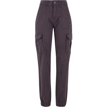 Urban Classics Cargobroek  Pantalon cargo en coton femme Twill Utility