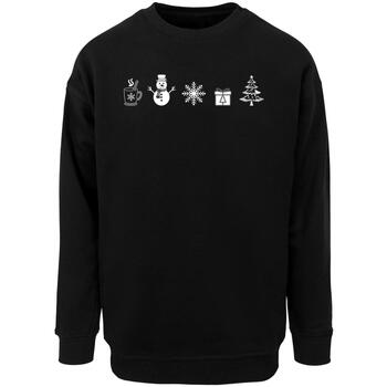 Merchcode Sweater  Sweatshirt à col rond Christmas Elements