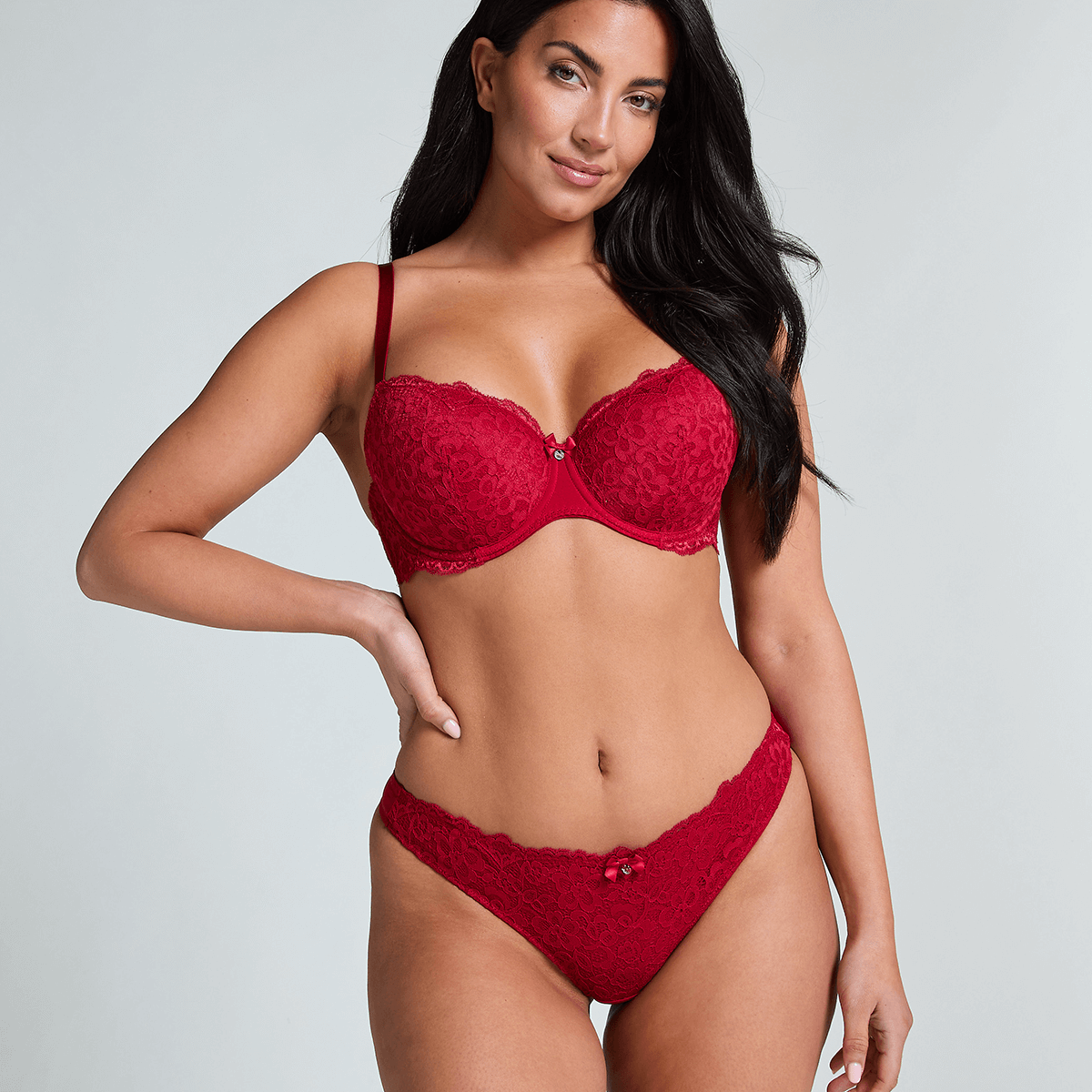 Hunkemöller Marine g-string, rood