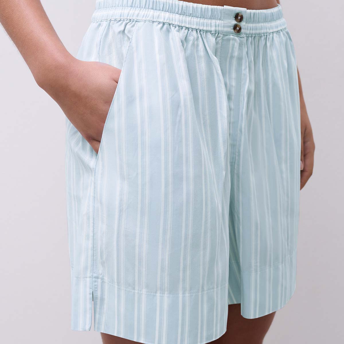 Chantelle Myth korte broek, lichtblauw