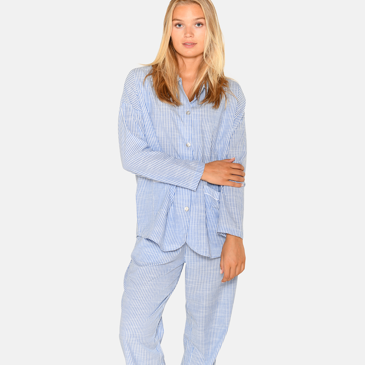 CCDK Amanda nachthemd, blauw
