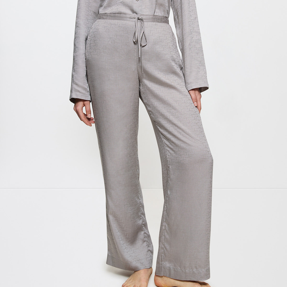 Triumph Silky Sensuality pyjamabroek, grijs