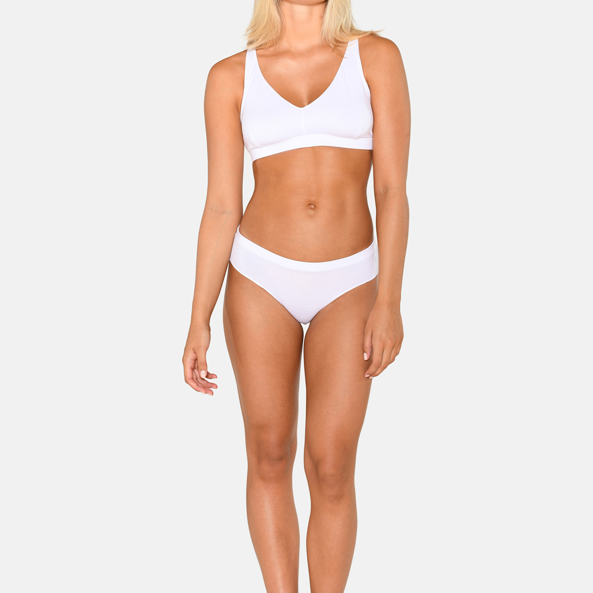 CCDK Modal bikini tai slip, wit