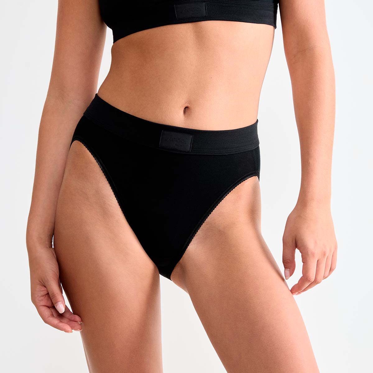Sloggi Double Comfort 2P 2-Pack tai slip, zwart