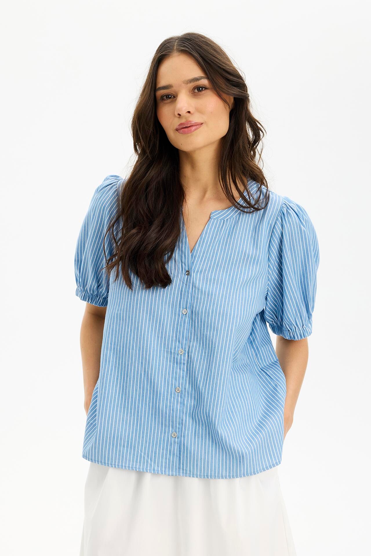 IN FRONT INA SHIRT 16628 501 (Blue 501)