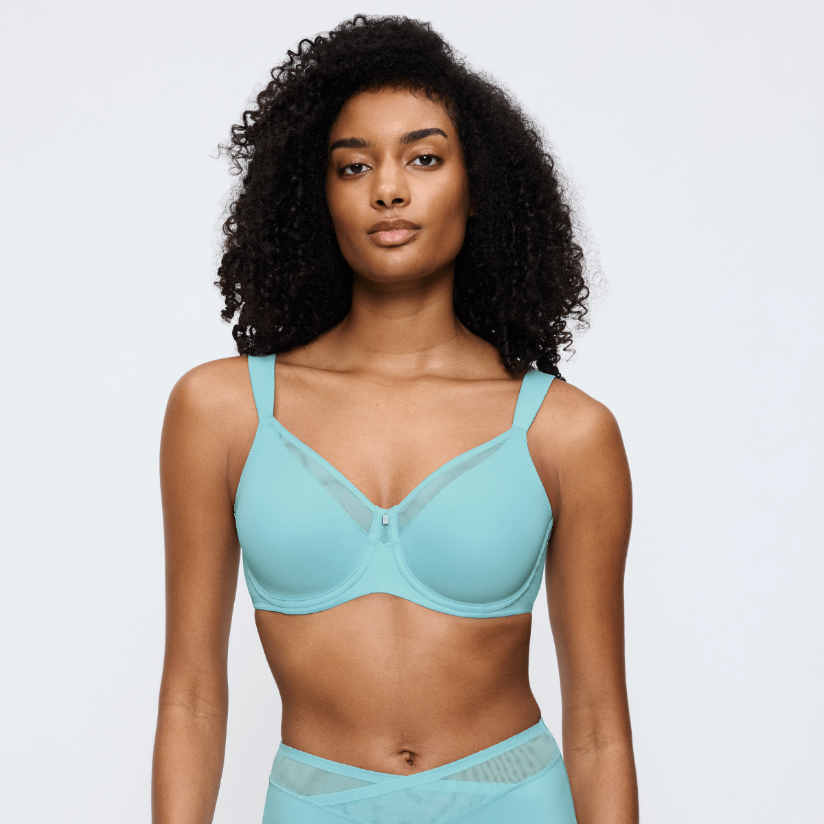 Triumph True Shape Sensation BH met beugel, lichtblauw