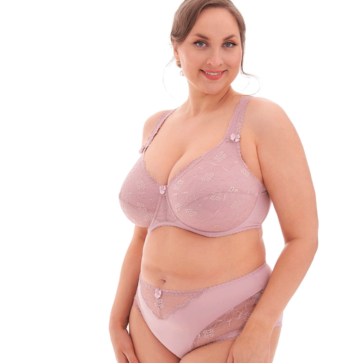 Plaisir Beate Plain BH met beugel, roze