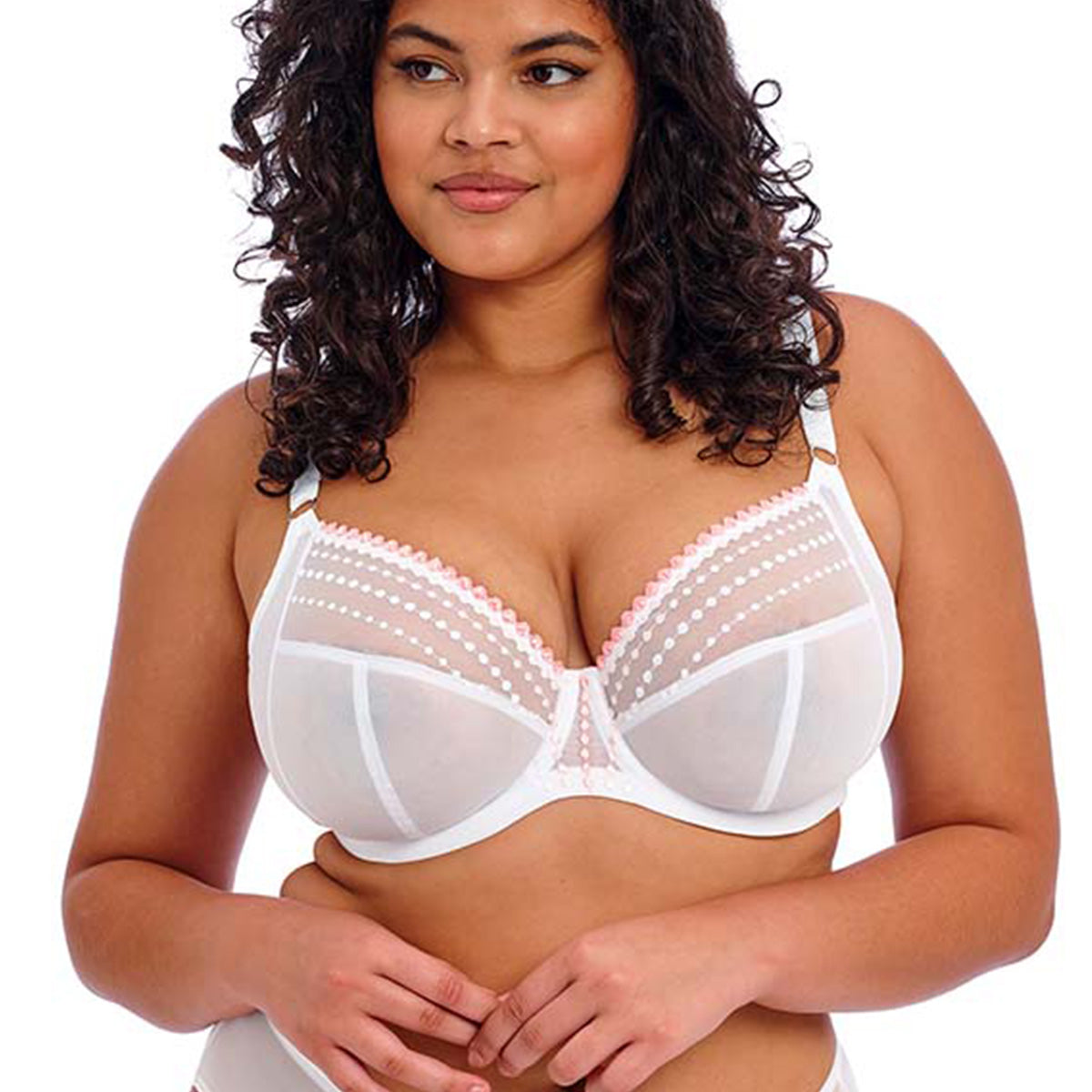 Elomi Matilda BH met beugel, wit