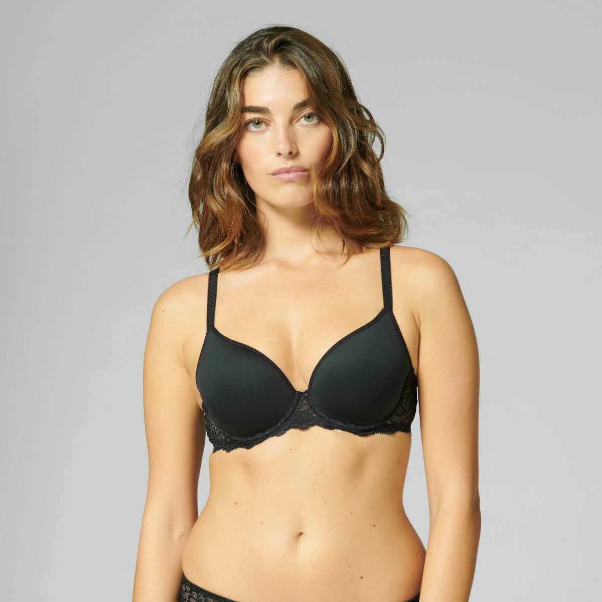 Simone Pérèle Caresse BH met beugel, zwart