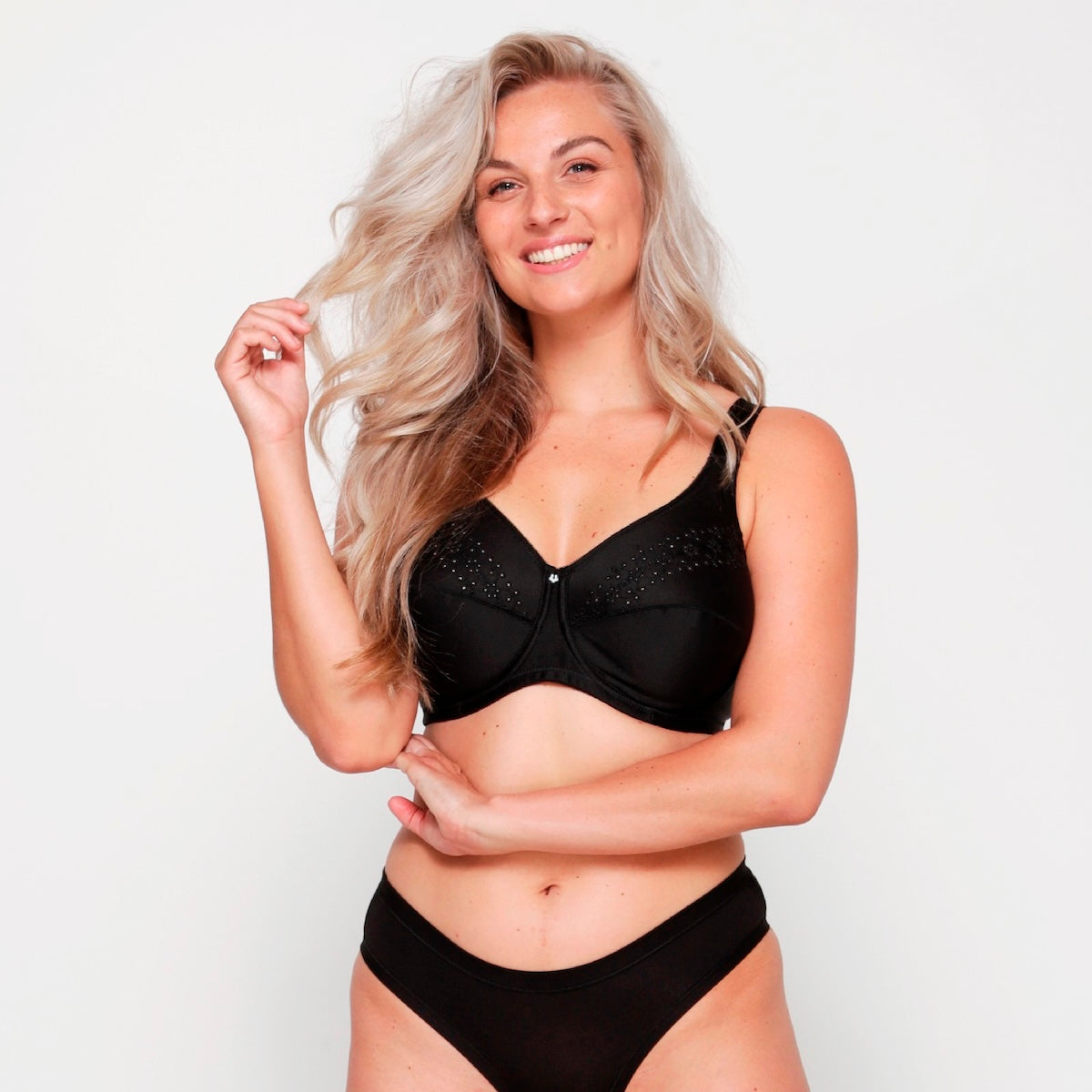 LingaDore Lisette BH zonder beugel, zwart