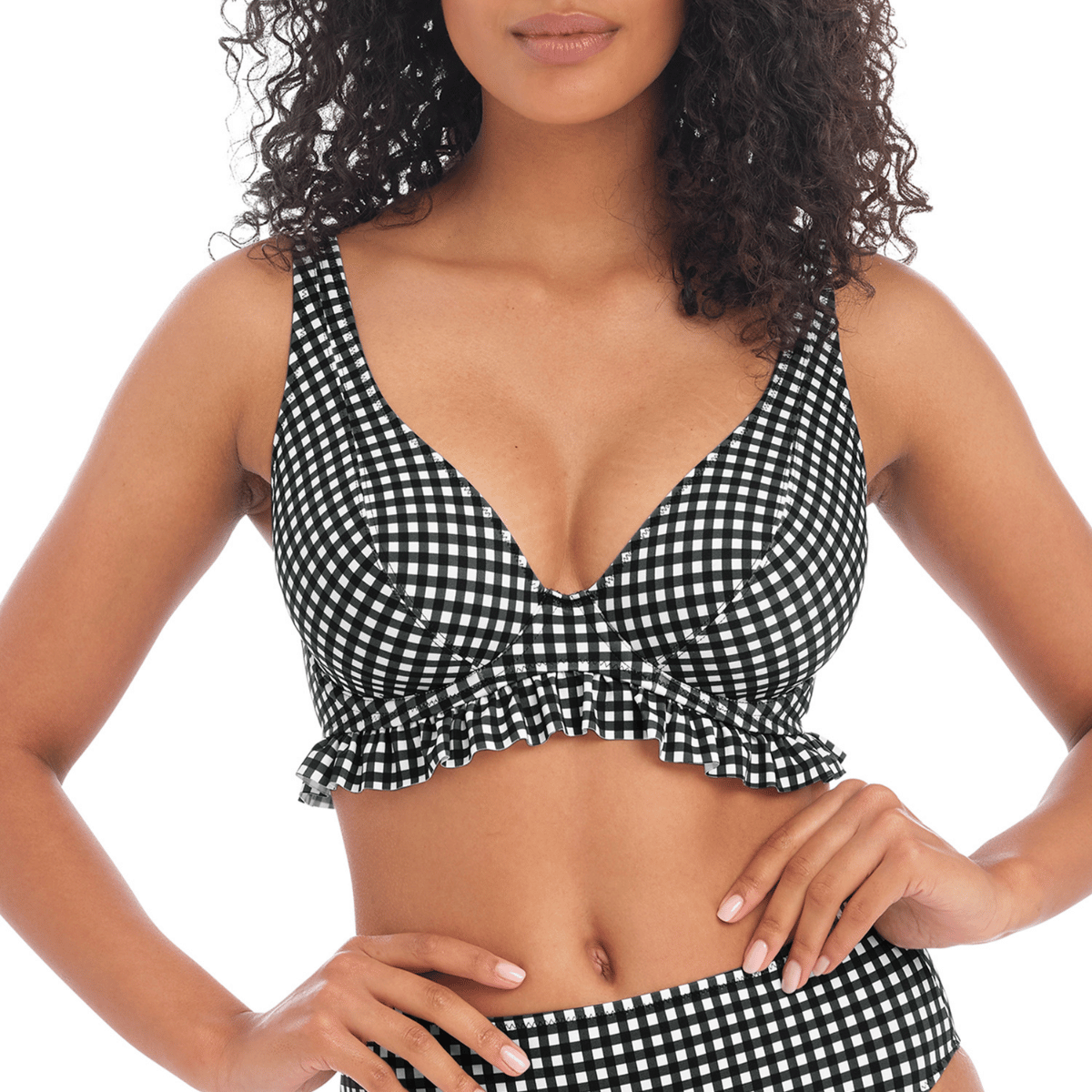 Freya Check In bikinitop met beugel, multicolour