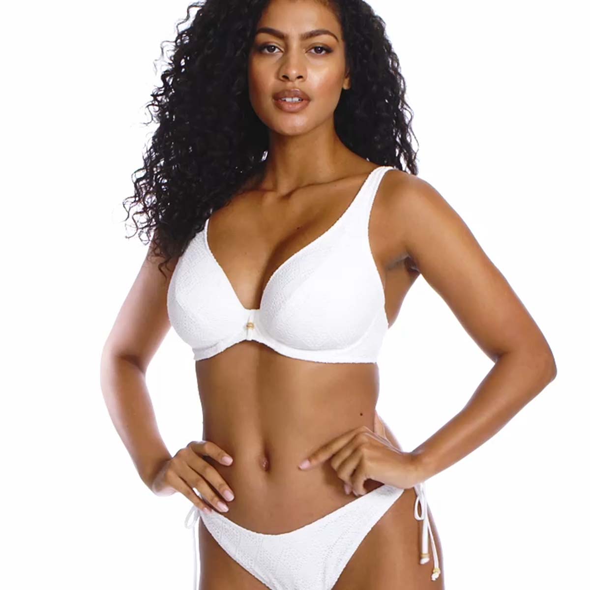 Freya Nomad Nights bikinitop met beugel, wit