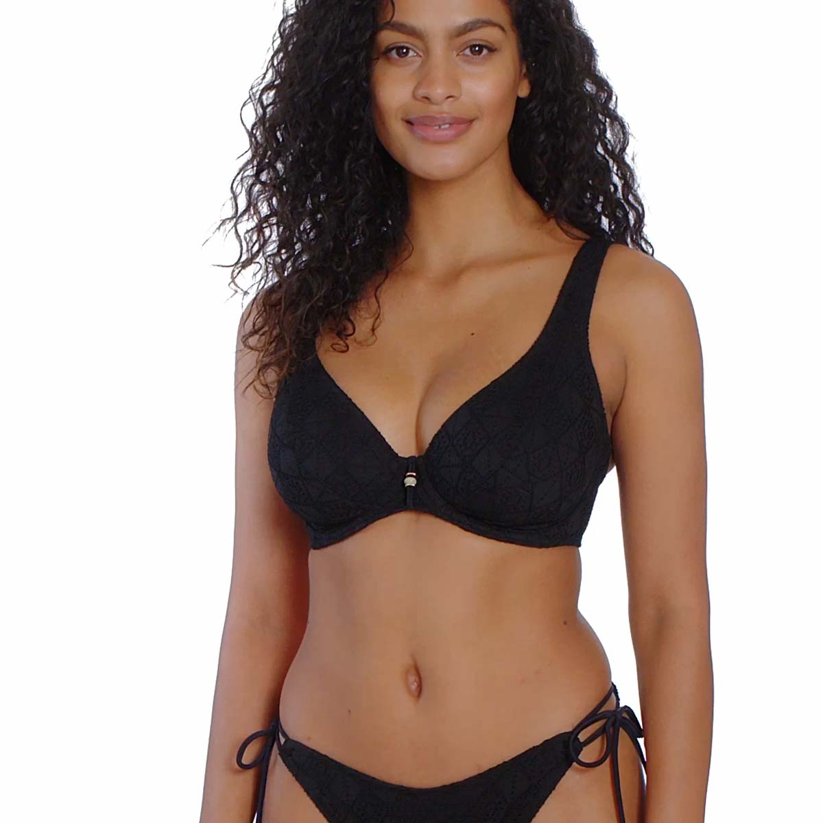 Freya Nomad Nights bikinitop met beugel, zwart