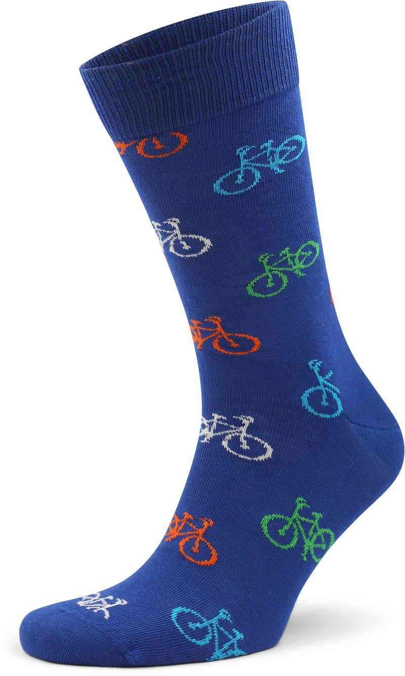 Happy Socks Sokken Bike Blauw