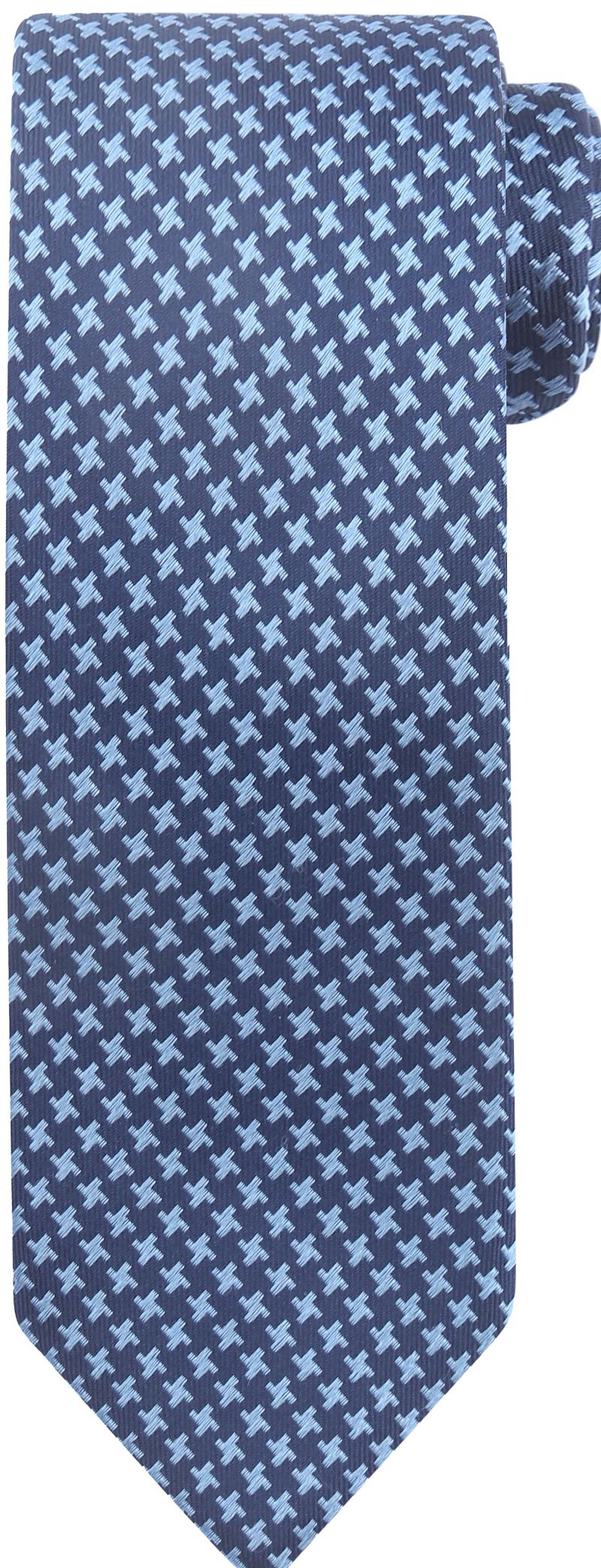 Suitable Stropdas Zijde Dessin Navy -