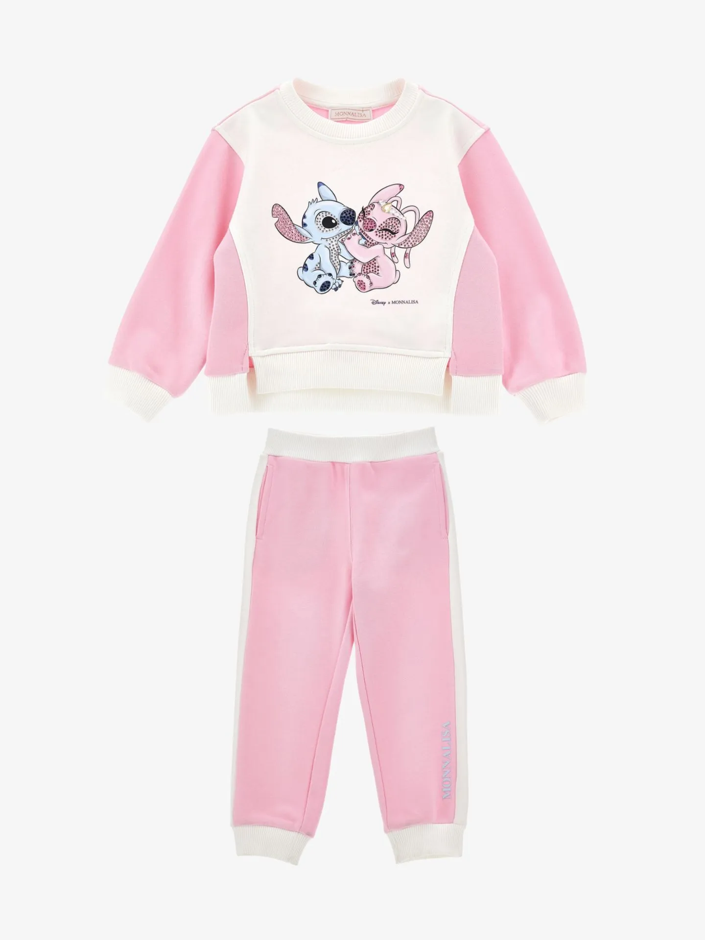 Monnalisa Meisjes joggingpak stitch
