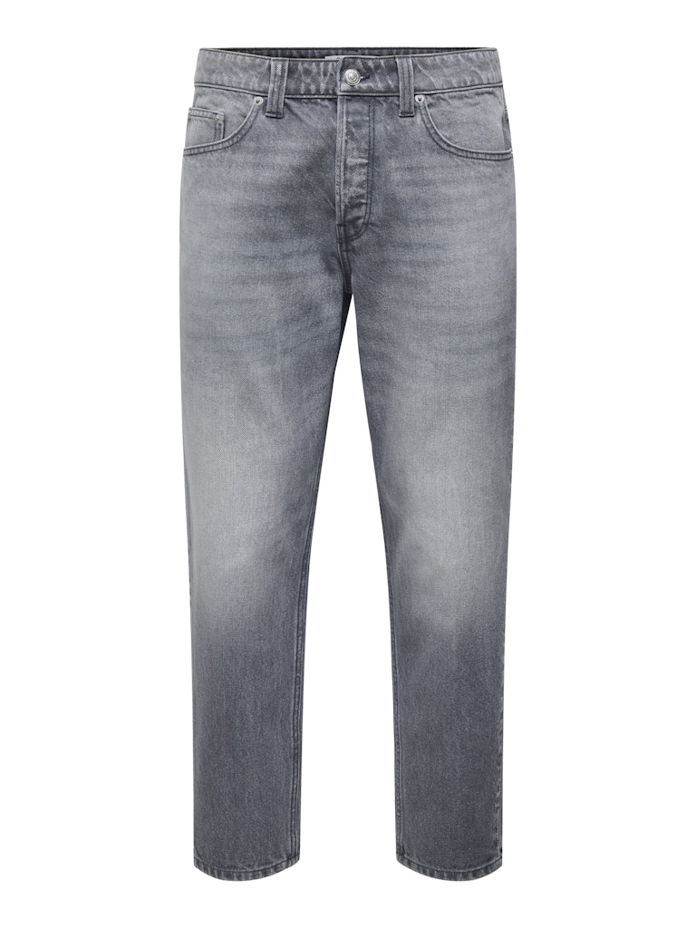 Only & Sons Onsedge straigth box tai dnm grey denim