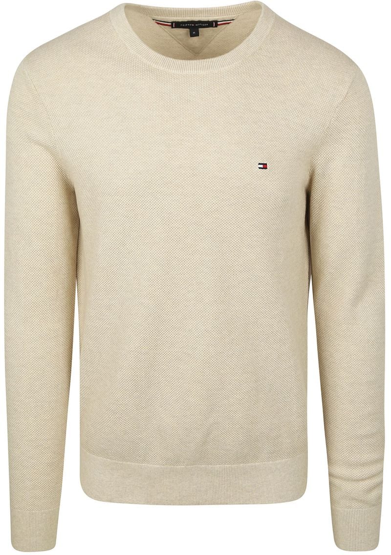 Tommy Hilfiger Structure Trui Beige