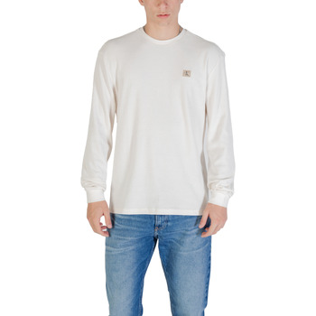 Calvin Klein Jeans T-Shirt Lange Mouw  LS WAFFLE BADGE CREW LV040EM217